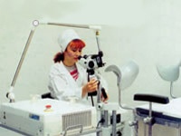 Применение лазерного хирургического аппарата "Ланцет" в гинекологии