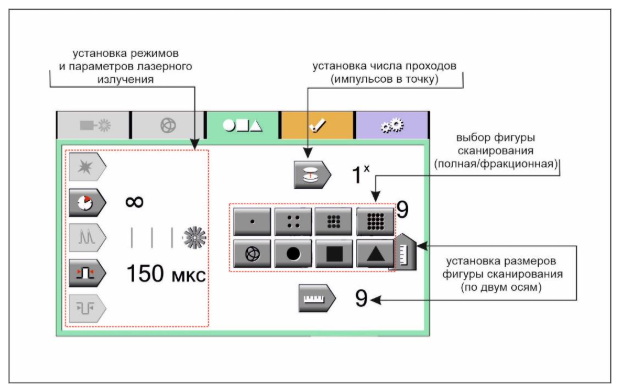 Интерфейс сканера Л’Мед-1